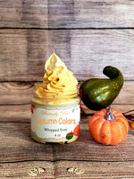 Autumn Colors Whipped Soap