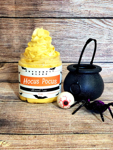 Hocus Pocus Whipped Soap | Halloween Whipped Soap | Floral Scented Soap | Hocus Pocus | Witch Soap | Witch Gift Idea | Witch Party Favor