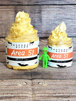 Area 51 Whipped Soap | Floral Whipped Soap | Vanilla Scented Soap | Rose Whipped Soap | Bakery Scented Soap | Area 51 | Alien Gift Idea