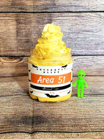 Area 51 Whipped Soap | Floral Whipped Soap | Vanilla Scented Soap | Rose Whipped Soap | Bakery Scented Soap | Area 51 | Alien Gift Idea