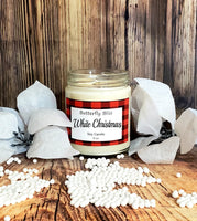 White Christmas Soy Candle