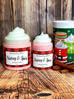 Nutmeg and Spice Whipped Soap